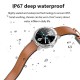 WB03 Smart Watch 1.3-Inch IPS Full-Touch Screen BT5.0 Fitness Tracker IP68 Waterproof Sleep/Heart Rate Monitor Multiple Sports Mode Notification/Call/Sedentary Reminder Remote Camera Compatible with Android iOS Black Black Silicone Strap