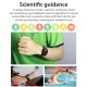 WB03 Smart Watch 1.3-Inch IPS Full-Touch Screen BT5.0 Fitness Tracker IP68 Waterproof Sleep/Heart Rate Monitor Multiple Sports Mode Notification/Call/Sedentary Reminder Remote Camera Compatible with Android iOS Black Black Silicone Strap