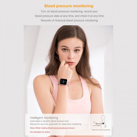 P70 Smart Bracelet Fashion Sports Watch 1.3'' IPS Single-touch Screen IP68 Waterproof Fitness Tracker Sleep/Heart Rate/Blood Pressure Monitor Long Standby Smartwatch for Men Women P70 Smart Bracelet Fashion Sports Watch 1.3'' IPS Single-touch Screen IP68 Waterproof Fitness Tracker Sleep/Heart Rate/Blood Pressure Monitor Long Standby Smartwatch for Men Women