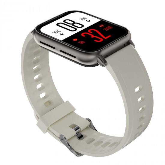 A20 PRO Smart Sports Watch 1.69'' IPS Full-touch Screen BT Call Local Massive Music Body Temperature Monitor Long Standby Split-screen Task Intelligent Encryption Multi-theme Styles One-click Recording