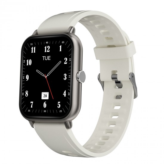 A20 PRO Smart Sports Watch 1.69'' IPS Full-touch Screen BT Call Local Massive Music Body Temperature Monitor Long Standby Split-screen Task Intelligent Encryption Multi-theme Styles One-click Recording