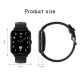 A20 PRO Smart Sports Watch 1.69'' IPS Full-touch Screen BT Call Local Massive Music Body Temperature Monitor Long Standby Split-screen Task Intelligent Encryption Multi-theme Styles One-click Recording