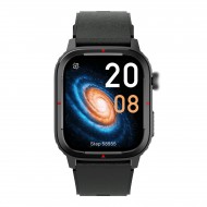 Q25 Smart Sports Watch 1.7'' TFT Full-Touch Screen BT Call Body Temperature/Heart Rate/Sleep/Blood Pressure Monitor Multiple Sports Mode Message/Call Reminder   Compatible with Android iOS
