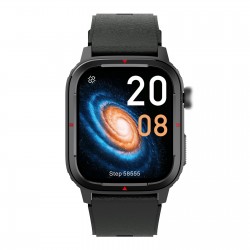Q25 Smart Sports Watch 1.7'' TFT Full-Touch Screen BT Call Body Temperature/Heart Rate/Sleep/Blood Pressure Monitor Multiple Sports Mode Message/Call Reminder   Compatible with Android iOS