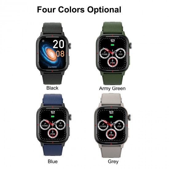 Q25 Smart Sports Watch 1.7'' TFT Full-Touch Screen BT Call Body Temperature/Heart Rate/Sleep/Blood Pressure Monitor Multiple Sports Mode Message/Call Reminder Compatible with Android iOS Q25 Smart Sports Watch 1.7'' TFT Full-Touch Screen BT Call Body Temperature/Heart Rate/Sleep/Blood Pressure Monitor Multiple Sports Mode Message/Call Reminder Compatible with Android iOS