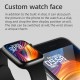 X8 Intelligent BT Watch 1.54in Color Screen Waterproof Watch Step Counting Heart Rate Sleep Quality Monitoring Multiple Sports Mode Fitness Watch
