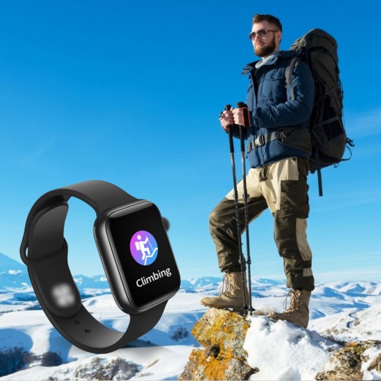 X8 Intelligent BT Watch 1.54in Color Screen Waterproof Watch Step Counting Heart Rate Sleep Quality Monitoring Multiple Sports Mode Fitness Watch