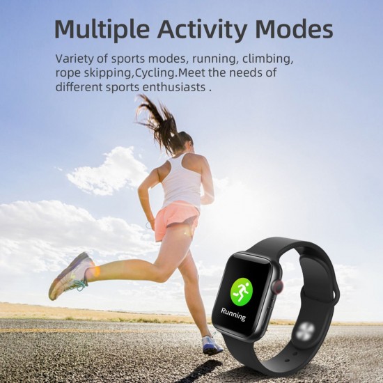 X8 Intelligent BT Watch 1.54in Color Screen Waterproof Watch Step Counting Heart Rate Sleep Quality Monitoring Multiple Sports Mode Fitness Watch