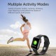 X8 Intelligent BT Watch 1.54in Color Screen Waterproof Watch Step Counting Heart Rate Sleep Quality Monitoring Multiple Sports Mode Fitness Watch