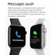 X8 Intelligent BT Watch 1.54in Color Screen Waterproof Watch Step Counting Heart Rate Sleep Quality Monitoring Multiple Sports Mode Fitness Watch