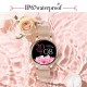 Women Smart Watch Fitness Tracker Bluetooth Bracelet Smart Sports Band Heart Rate Blood Pressure Sleeping Monitor Wristband Touch Screen IP67 Waterproof Information Reminder