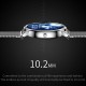 Women Smart Watch Fitness Tracker Bluetooth Bracelet Smart Sports Band Heart Rate Blood Pressure Sleeping Monitor Wristband Touch Screen IP67 Waterproof Information Reminder