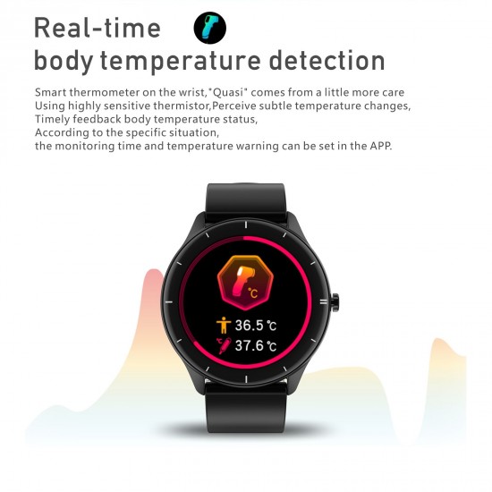 Q21 Smart Watch Fitness Tracker BT 5.0 Bracelet Smart Sports Band Body Thermometer Heart Rate Oxygen Blood Pressure Sleep Monitor Wristband Touch Screen IP68 Waterproof Call Information Reminder Q21 Smart Watch Fitness Tracker BT 5.0 Bracelet Smart Sports Band Body Thermometer Heart Rate Oxygen Blood Pressure Sleep Monitor Wristband Touch Screen IP68 Waterproof Call Information Reminder